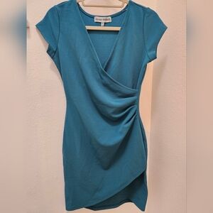Elegant Teal Dress